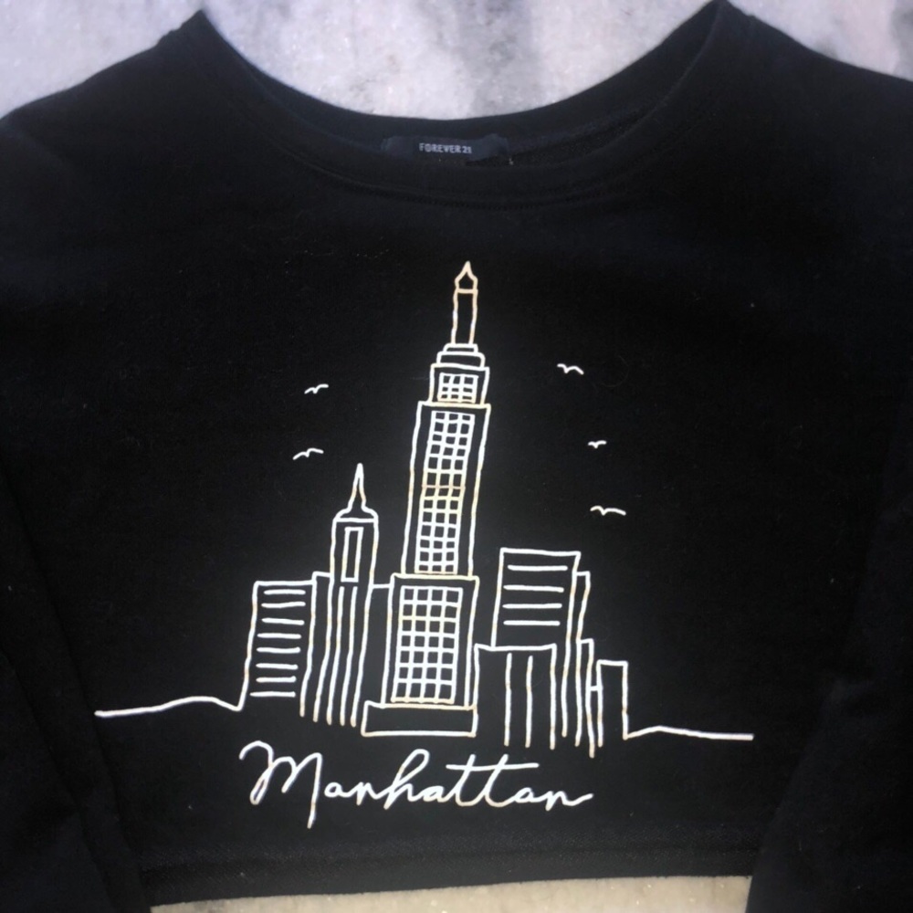 Forever 21 crop top sweater